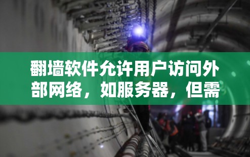 翻墙软件允许用户访问外部网络，如服务器，但需要经过特定的访问权限。以下是一些适合喜欢自由运行和实际应用的翻墙软件