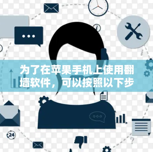 为了在苹果手机上使用翻墙软件，可以按照以下步骤进行
