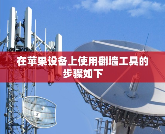 在苹果设备上使用翻墙工具的步骤如下