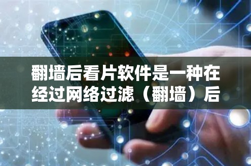 翻墙后看片软件是一种在经过网络过滤（翻墙）后，用户或设备可以使用以观看特定内容的工具。以下是关于这些软件的总结