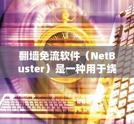 翻墙免流软件（NetBuster）是一种用于绕过互联网流量限制的工具。以下是一些推荐的免费翻墙免流软件，供您参考