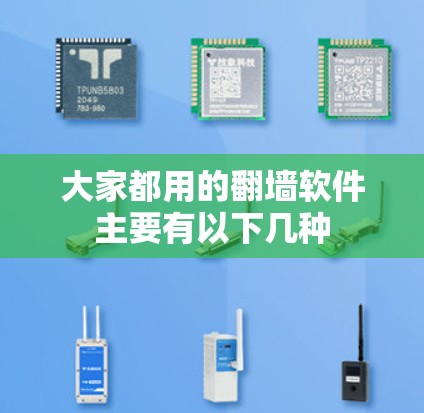 大家都用的翻墙软件主要有以下几种