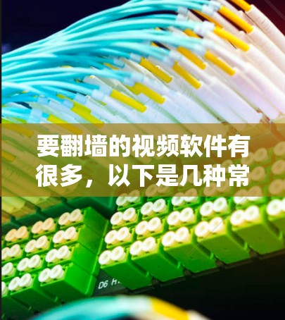 要翻墙的视频软件有很多,以下是几种常见的选择和方法 要翻墙的视频软件有很多,以下是几种常见的选择和方法