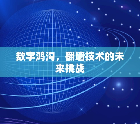数字鸿沟，翻墙技术的未来挑战