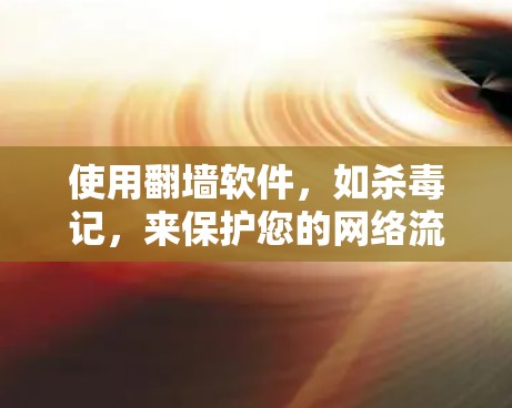 使用翻墙软件，如杀毒记，来保护您的网络流量和隐私。以下是详细的步骤指南