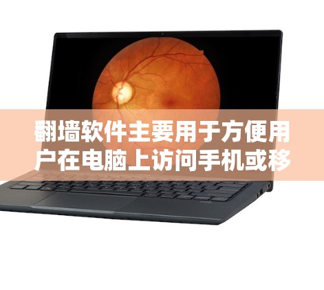 翻墙软件主要用于方便用户在电脑上访问手机或移动设备上的网络资源，如下载文件、查看照片或使用加密软件。虽然它具有便利性，但也面临配置复杂、误操作风险和法律问题等挑战。以下是对翻墙软件的详细总结