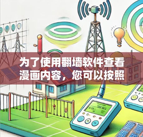 为了使用翻墙软件查看漫画内容，您可以按照以下步骤进行操作