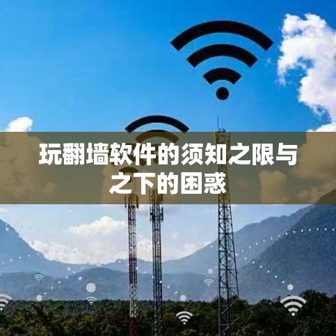 玩翻墙软件的须知之限与之下的困惑