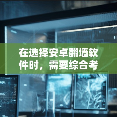在选择安卓翻墙软件时，需要综合考虑用户需求、预算和功能需求。以下是一些推荐和比较