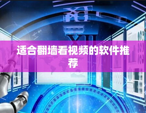 适合翻墙看视频的软件推荐