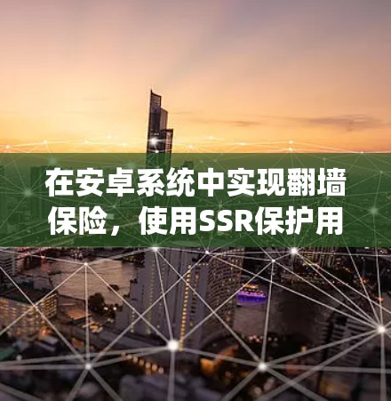 在安卓系统中实现翻墙保险，使用SSR保护用户隐私