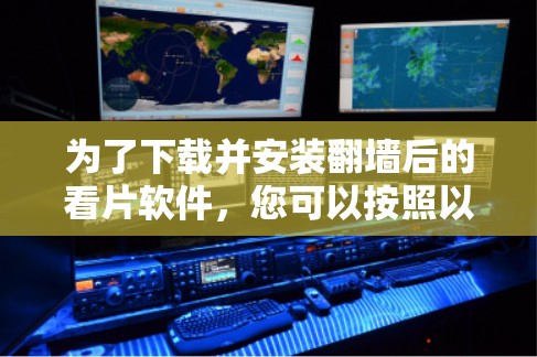 为了下载并安装翻墙后的看片软件，您可以按照以下步骤进行