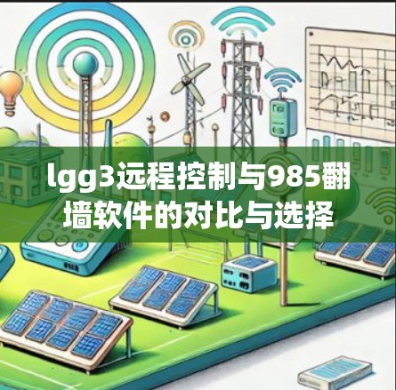 lgg3远程控制与985翻墙软件的对比与选择