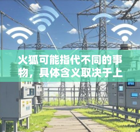 火狐可能指代不同的事物，具体含义取决于上下文。以下是关于火狐或科学上网的几种可能解释及其相关知识