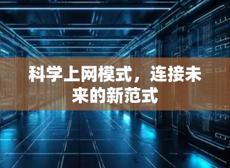科学上网模式，连接未来的新范式