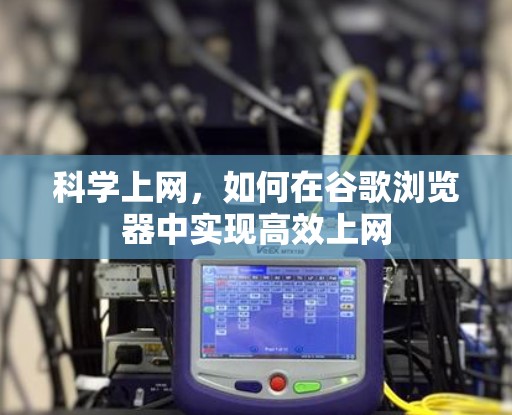 科学上网，如何在谷歌浏览器中实现高效上网