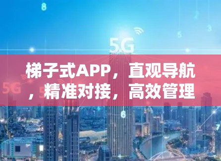 梯子式APP，直观导航，精准对接，高效管理—深度用户体验设计