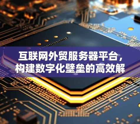 互联网外贸服务器平台，构建数字化壁垒的高效解决方案
