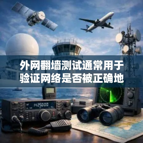 外网翻墙测试通常用于验证网络是否被正确地封堵或翻墙，通常用于测试目的服务器或服务器组的访问权限。翻墙测试可以帮助确定是否需要使用防火墙、弹性防火墙（EFS）或其他网络过滤器来控制网络访问