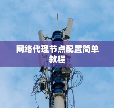 网络代理节点配置简单教程
