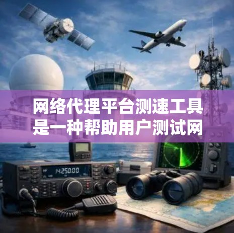 网络代理平台测速工具是一种帮助用户测试网络连接速度的工具，通常由网络代理平台提供。以下是使用此类工具的步骤和建议