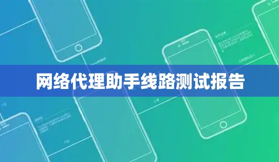 网络代理助手线路测试报告