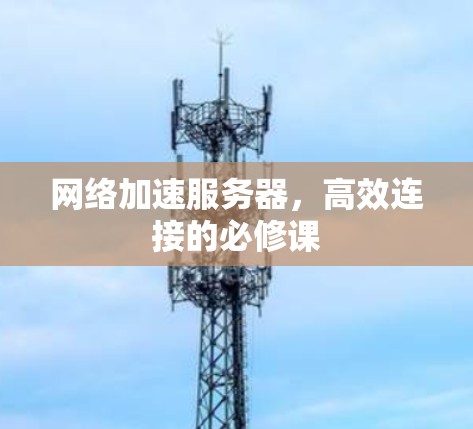 网络加速服务器，高效连接的必修课