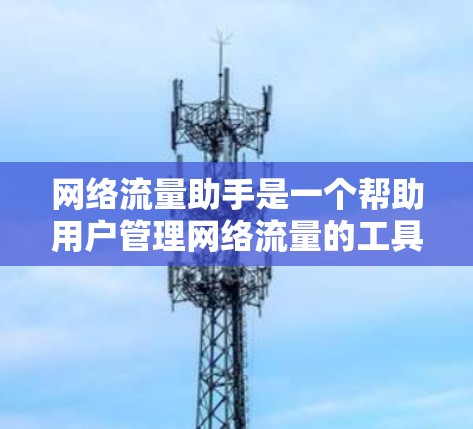 网络流量助手是一个帮助用户管理网络流量的工具或软件应用。它通常能够监控、预测和调整网络流量，以优化网络性能并减少延迟。以下是关于网络流量助手的一些关键信息
