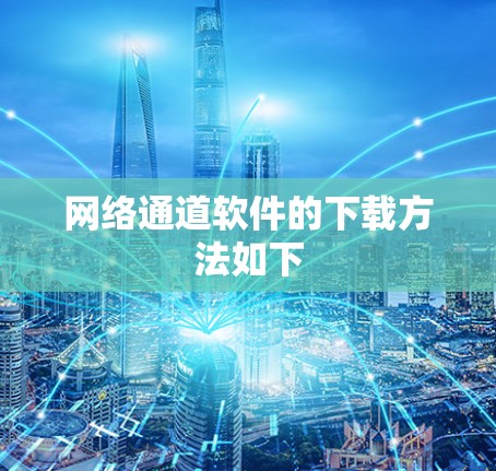 网络通道软件的下载方法如下