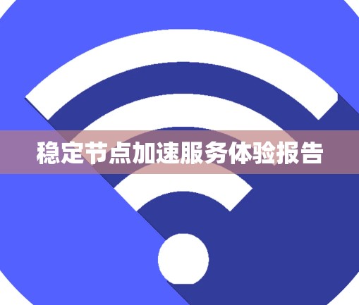 稳定节点加速服务体验报告