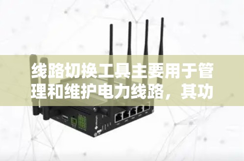 线路切换工具主要用于管理和维护电力线路，其功能通常包括线路状态监控、故障预防和故障排除等。以下是对这类工具的详细描述