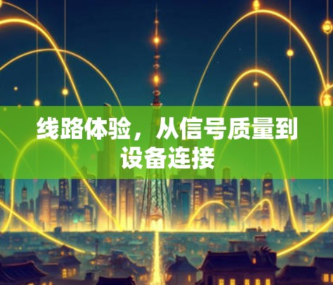 线路体验，从信号质量到设备连接