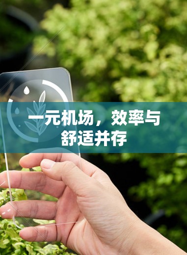 一元机场，效率与舒适并存