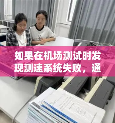 如果在机场测试时发现测速系统失败，通常是因为以下几种原因