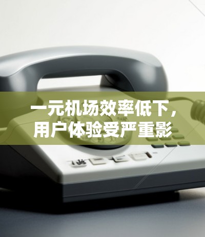 一元机场效率低下，用户体验受严重影响