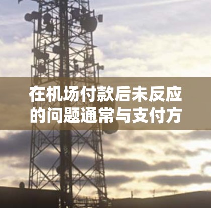 在机场付款后未反应的问题通常与支付方式、信号、账户问题或系统错误有关。以下是一步一步的解决方案