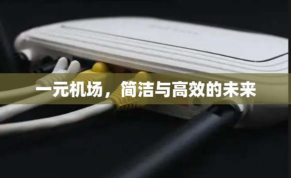 一元机场，简洁与高效的未来