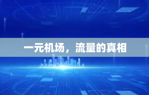 一元机场，流量的真相