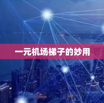一元机场梯子的妙用
