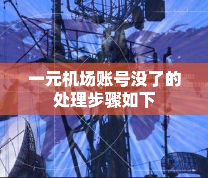 一元机场账号没了的处理步骤如下