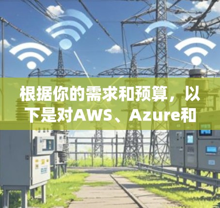 根据你的需求和预算，以下是对AWS、Azure和Google云平台的详细比较